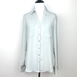 Express Portofino Slim Fit Small Blouse